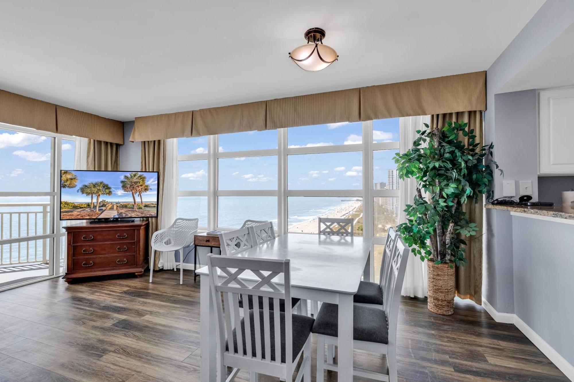 Stunning Condo With Wall-To-Wall Windows Overlooking Ocean Myrtle Beach Kültér fotó