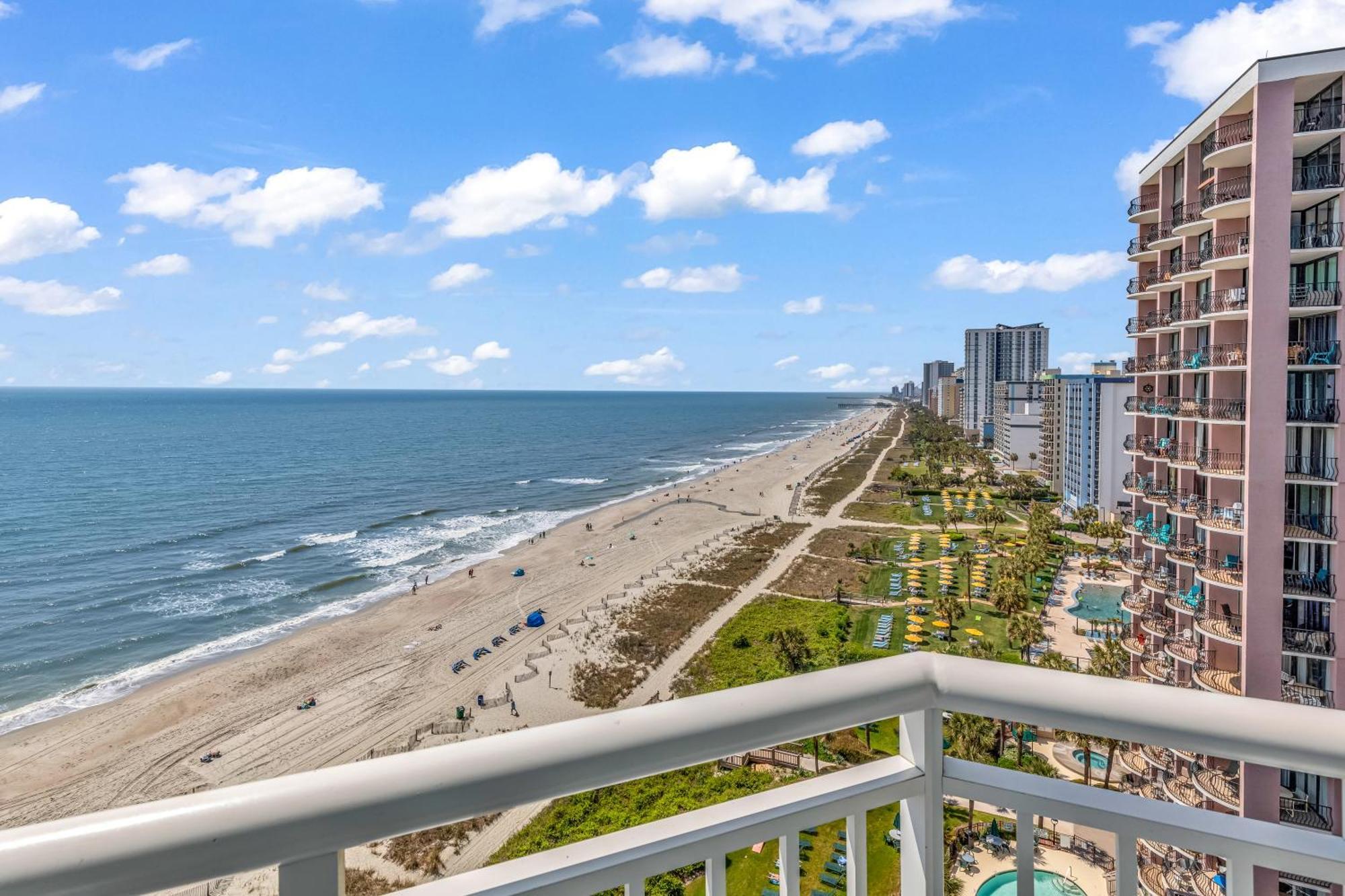 Stunning Condo With Wall-To-Wall Windows Overlooking Ocean Myrtle Beach Kültér fotó